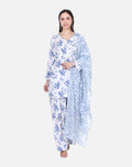 Blue Bloom Floral – 3 Piece Set