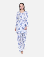 Blue Bloom Floral – 3 Piece Set