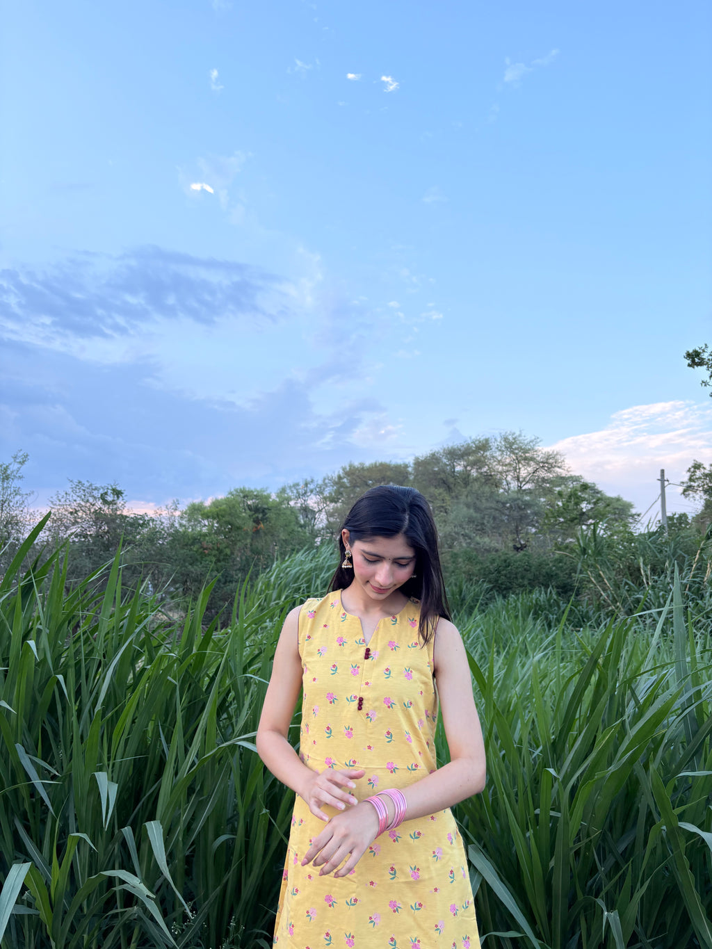 Marigold Noon Cotton Co-ord Set