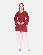 Lal Polka Farshi Set