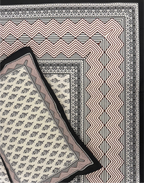 Rust Reverie – Hand Block Printed Cotton Bedsheet